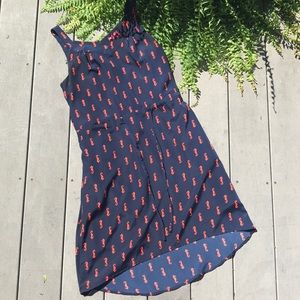 Navy & Orange Seahouse Dress Merona